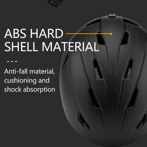 CE認定 高品質 UVカット スキーヘルメット ゴーグル付き アウトドアスポーツ用 - Product Image 3