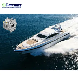 Rawsuns 200KW 10-40นอต Inboard เรือยนต์ไฟฟ้าชุดแปลงมอเตอร์เครื่องกำเนิดไฟฟ้า