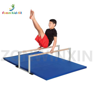 Barres parallèles basses de gymnastique personnalisées pour enfants (sans tapis) - Fournisseur d'usine ZONWINXIN - Product Image 3