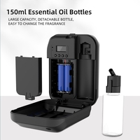 Diffuseur de parfum sans eau avec logo personnalisé, commande par application, montage mural, 150 ml, machine à parfum portable, fonctionne sur batterie, diffuseur d'arômes