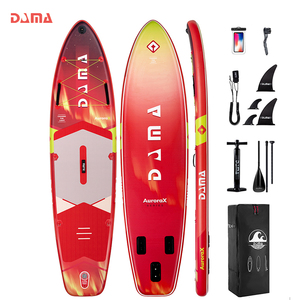 Planche de <span class=keywords><strong>SUP</strong></span> gonflable DAMA Trade Supply tout usage avec valve haute pression et ailerons pour le yoga, la pêche et le tourisme - Product Image 1