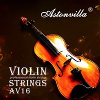 Universal Violin Fiddle String Strings Full Set (E-A-D-G) Steel Core Nickel-silver Wound for 4/4 3/4 1/2 1/4 1/8 Violins