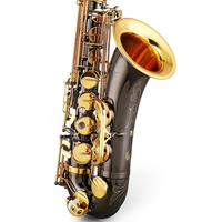 ALEX Saxophone Bb Tenor Sax Black Nickel Plating ATS-300NG for Beginner