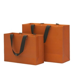 Recyclable Custom Printed Paper Shopping <b>Bags</b> Luxury Reusable Clothing Gift Packaging Cotton Handle for Candle <b>Craft</b> Use - Product Image 2