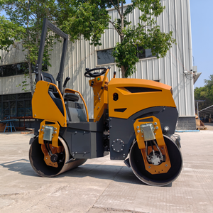 1.2 Ton Storike Statische Roller Dubbele Trommel Volledig Hydraulische Aandrijving Weg Roller <span class=keywords><strong>Compactor</strong></span> Met Changchai Motor Sauer-Pomp - Product Image 2