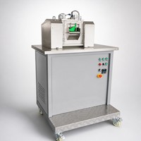 Máquina de Peletización de Plástico, Molino de Dos Rodillos para Carbonato de Calcio, Mezcladora de Compuestos de CaCO3 y Talco, Granuladora para Pruebas de Laboratorio, con Certificación CE