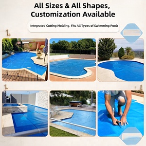 Couverture solaire épaisse en PE pour piscine, isolation thermique, réduit l'évaporation de l'eau et les frais d'énergie - Product Image 4
