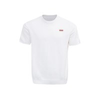 T-shirt Homme Col Rond Manches Courtes en Coton Tricoté 100% – Coupe Slim Respirante Tissu 350g/400g Décontracté Style Old Money Minimaliste