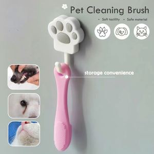 Cepillo de Dientes de Silicona para Perros, Cepillo de Dientes Ergonómico para Perros con Diseño Mejorado, Cepillo de Dientes de Dedo para Gatos, para el Cuidado Dental de Mascotas - Product Image 4