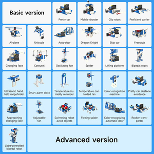 16 trong 1 xây dựng bit siêu <span class=keywords><strong>Kit</strong></span> giáo dục <span class=keywords><strong>Robot</strong></span> đồ chơi cho Python và makecode lập trình tương thích với microbit v1and V2 - Product Image 2