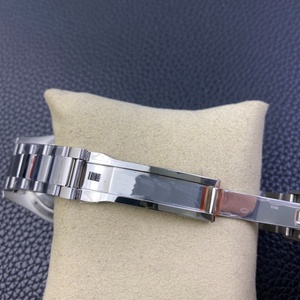 Montre de sport automatique haut de gamme pour homme, cadran en verre saphir vert, aiguille orange éclair, bracelet en acier inoxydable, montre-bracelet de luxe - Product Image 6