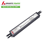 Transformador Led impermeable de aluminio lineal ultrafino corriente constante DALI-2 D4I fuente de alimentación de controlador Led regulable 20W 700mA