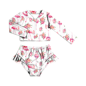 Maillot de bain pour bébé fille Yiwu Yiyuan Garment 2022, motif floral, adorable maillot de bain pour petite fille, maillot de bain personnalisé pour enfants, bikini pour filles - Product Image 5