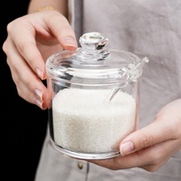Meilleur nouveau set de pots à épices pour hôtel en mélamine plastique, pour sel, sucre, piment, poivre, compatible lave-vaisselle, écologique, pour cuisine