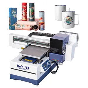 30*50cm UV stampante wuth DX7 testine stampante digitale Flatbed per tazze di stampa stampante UV a LED