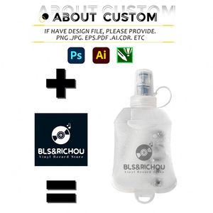 Foldable 150Ml 250Ml 500Ml Tpu Running Foldable Kettle Collapsible Soft Sports <b>Water</b> <b>Bottle</b> Custom Folding <b>Bottle</b> With Logo - Product Image 2