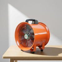 Ventilador de Extracción Axial de Alta Presión Portátil ZAMPE STF con Rodamientos de Bolas, Independiente, 220V, para Uso en Construcción en Espacios Confinados