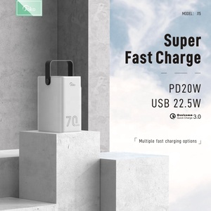 Konfulon xu hướng sản phẩm 2023 New arrivals ngân hàng điện 70000mAh USB 22.5 Wát max nhanh chóng sạc pin cho cắm trại ngoài trời - Product Image 3