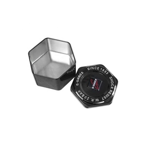 <span class=keywords><strong>Caja</strong></span> de Metal Hexagonal Reciclable con Diseño de Color y Logotipo Personalizado <span class=keywords><strong>para</strong></span> Almacenamiento de Relojes, Empaque de Regalo de Lujo <span class=keywords><strong>para</strong></span> Artículos de Cuero - Product Image 6
