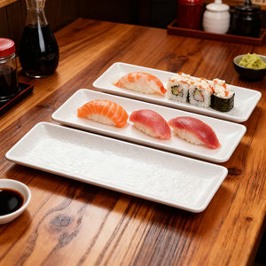 Platos de Melamina Estilo Japonés, Platos para Sushi, Duraderos, Irrompibles, para Hoteles, Buffets y Restaurantes - Product Image 1
