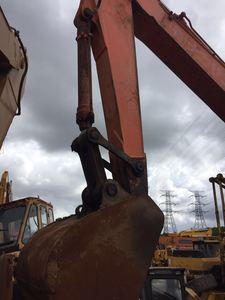 Excavatrice sur pneus Hitachi EX160WD d'occasion, provenance Japon, à vendre - Product Image 4