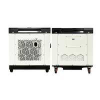 Tout nouveau modèle 10kVA générateur Diesel triphasé 50/60Hz régulateur AVR Portable silencieux puissance nominale 220V sortie cc simple-froid