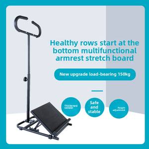 BNcompany Custom Professional Steel Gym Squat <span class=keywords><strong>Wedge</strong></span> Block 4-Position Adjustable Foot Calf Stretch Stretcher Handle Slant Board. - Product Image 4