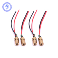 Module de diode laser 6.0mm 5v 650nm point rouge focalisable 1mW 5mW