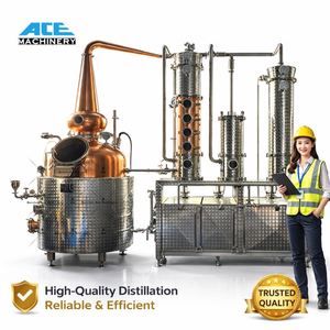 อุปกรณ์กลั่นไฟฟ้า Ace 600L แบบทองแดง พร้อมระบบ Reflux Still สำหรับกลั่นเหล้าจินและบรั่นดีอเนกประสงค์ - Product Image 4