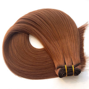 Hai <span class=keywords><strong>Yi</strong></span> Machine Double Trame Extensions de Cheveux Humains Vierges Chinois Double Dessiné Soyeux Style Droit pour Toutes les Couleurs - Product Image 1