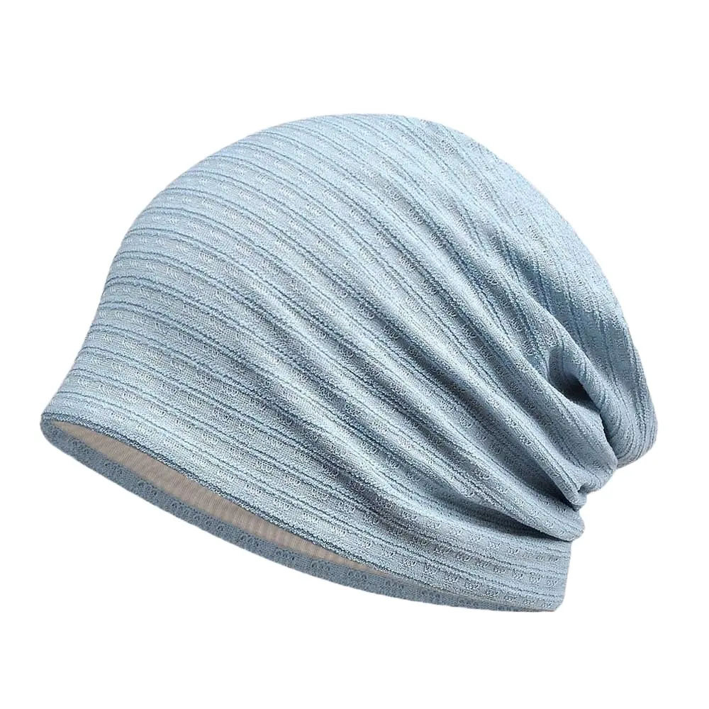 Wholesale Summer Chemo Hat Thin Lightweight Cotton Sleep Cap Soft Touch Cancer Patient Slouchy Beanie