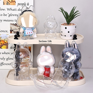 New mù hộp nhựa trong suốt V3 bảo vệ bao gồm bụi trường hợp Mặt dây chuyền búp bê phụ kiện <span class=keywords><strong>Acrylic</strong></span> búp bê lưu trữ hộp - Product Image 6