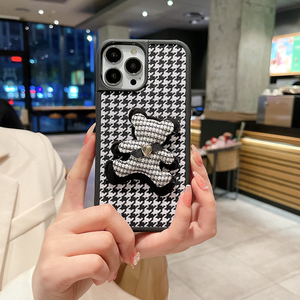 Blank Box With Bears phone cases Accessories TPU+PC Anti-fingerprint phone cases for iPhone 14 Pro Max
