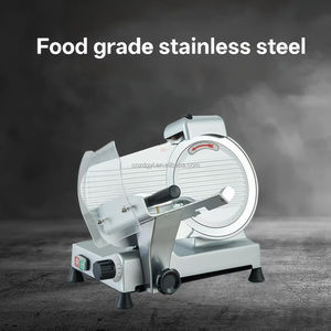 Elegante Affettatrice per Carne Mini da 10 Pollici in Cromo per Uso Domestico con Design Raffinato Stile Bucarest - Product Image 4