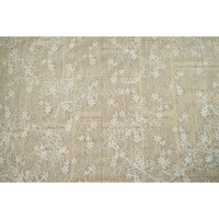 Vente directe d'usine broderie légèrement Transparent couleur abricot robe tissu décoratif pour robe de mariée pour femmes tissu