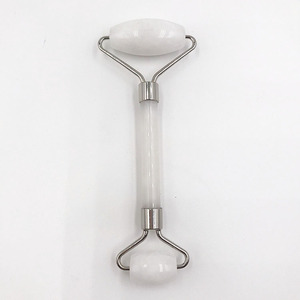 Crioterapia Ice Jade Roller Gua Sha Herramientas faciales Cristales curativos naturales Masajeador facial para relajación de bienestar - Product Image 5