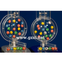 Machine de tirage automatique de loterie / ensemble de bingo 75 boules Machine de tirage de loterie / machine de tirage de boules de ping-pong Numéros chanceux Machine de tirage de loterie