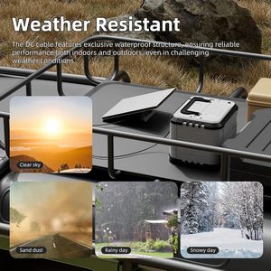 Câble d'alimentation Starlink Mini Type C vers DC 3m/5m 18AWG, câble de charge étanche 12V-24V, cordon USB C portable <span class=keywords><strong>pour</strong></span> camping-car, camping, extérieur - Product Image 6