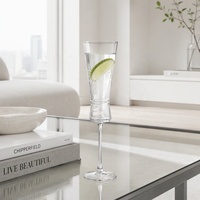 Verre à champagne élégant de 180 ml, verrerie commerciale pour la restauration, les banquets et les projets de mariage