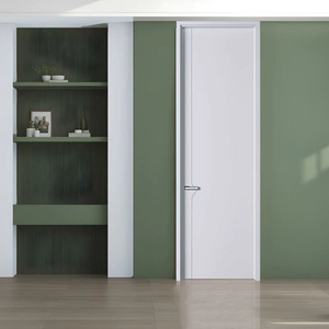 Puertas Interiores de Madera Maciza de Roble con Chapa de Madera Natural Pintada y Ensamblada para Dormitorios, Diseño Nuevo, Venta al por Mayor desde China - Product Image 1