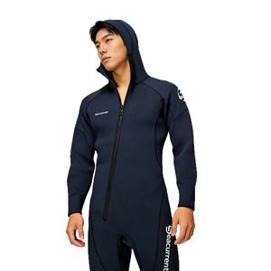 Combinaison de plongée en néoprène à capuche pour homme Securrent, 1,5 mm, manches longues, corps entier, pour le surf, la plongée et la natation - Product Image 5