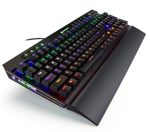 Có Dây Hỗn Hợp Ánh Sáng Backlit Bàn Phím Cơ Khí Kim Loại Trò Chơi Văn Phòng Đa Phương Tiện Bàn Phím Tây Ban Nha Teclados Gamer Trò Chơi Bàn Phím - Product Image 3