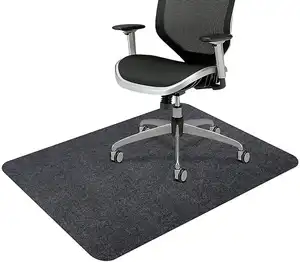 QIANQIAO เสื่อปูพื้นป้องกันเก้าอี้สูง,เสื่อกันลื่นเก้าอี้สำนักงานคอมพิวเตอร์ใช้ซ้ำได้