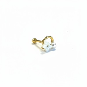 Bijoux de <span class=keywords><strong>piercing</strong></span> en acier inoxydable 316L pour femme, pour <span class=keywords><strong>piercing</strong></span> coach/Daith/<span class=keywords><strong>cartilage</strong></span>, avec perle délicate, à filetage interne - Product Image 1