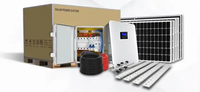 Ensemble Complet Système de Panneaux Solaires 10 kW pour Maison, Hors Réseau 5000 W, Énergie Solaire 10 kWh ESS PV