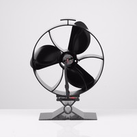 Ventilateur d'évacuation silencieux Ecofan à 3 pales pour poêle à granulés, alimenté par la chaleur de la cheminée intérieure en bois, autres chauffages domestiques