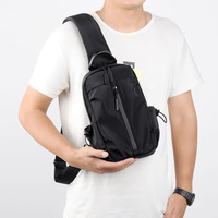 Bolso Bandolera Táctico de Moda, Deportivo, para Senderismo, Ligero, de Nailon, Impermeable, Resistente, Riñonera, para Hombre, para el Gimnasio