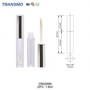 Tubo Vacío de Aluminio para Brillo Labial de 1 ml, Tubo Recargable para Lápiz Labial Líquido, Tubos para Brillo Labial con Empaque Personalizado - Product Image 2