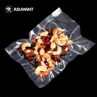 Custom Size Custom Plastic Vacuüm Clear Plastic Voedsel Zak Voor Fruit En Groente Vacuüm Verpakking Zakken