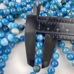 Vendita calda 8mm braccialetto di cristallo curativo naturale <span class=keywords><strong>blu</strong></span> <span class=keywords><strong>Apatite</strong></span> per la casa ornamento - Product Image 5